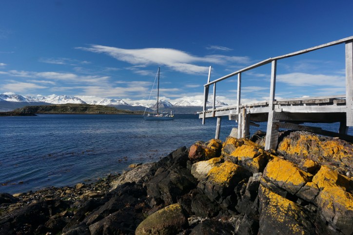 Mouillage Venus Patagonie