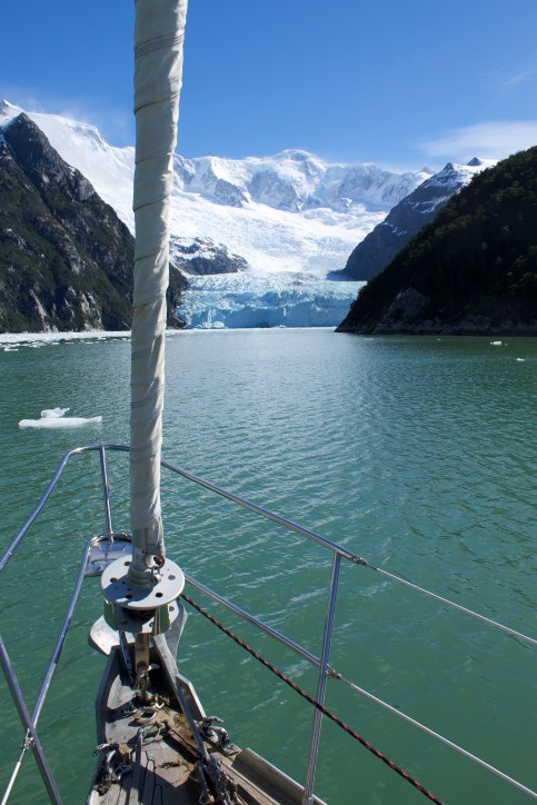 glacier Pia patagonie venussailing