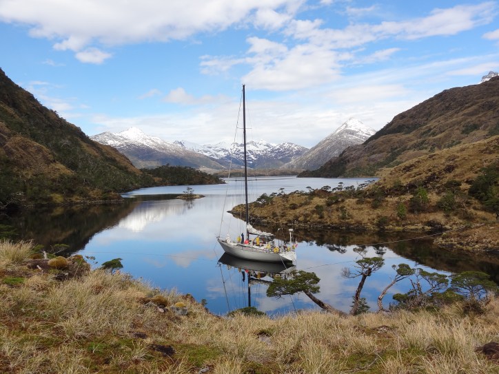 Mouillage Caleta Cinquo Estrellas Canaux Patagonie