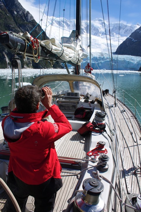 Glacier et canaux de Patagonie sur Venus